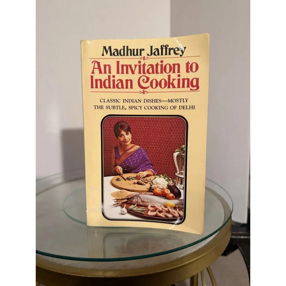 Madhur Jaffrey Invitation to Indian Cooking Vintage Delhi Recipes